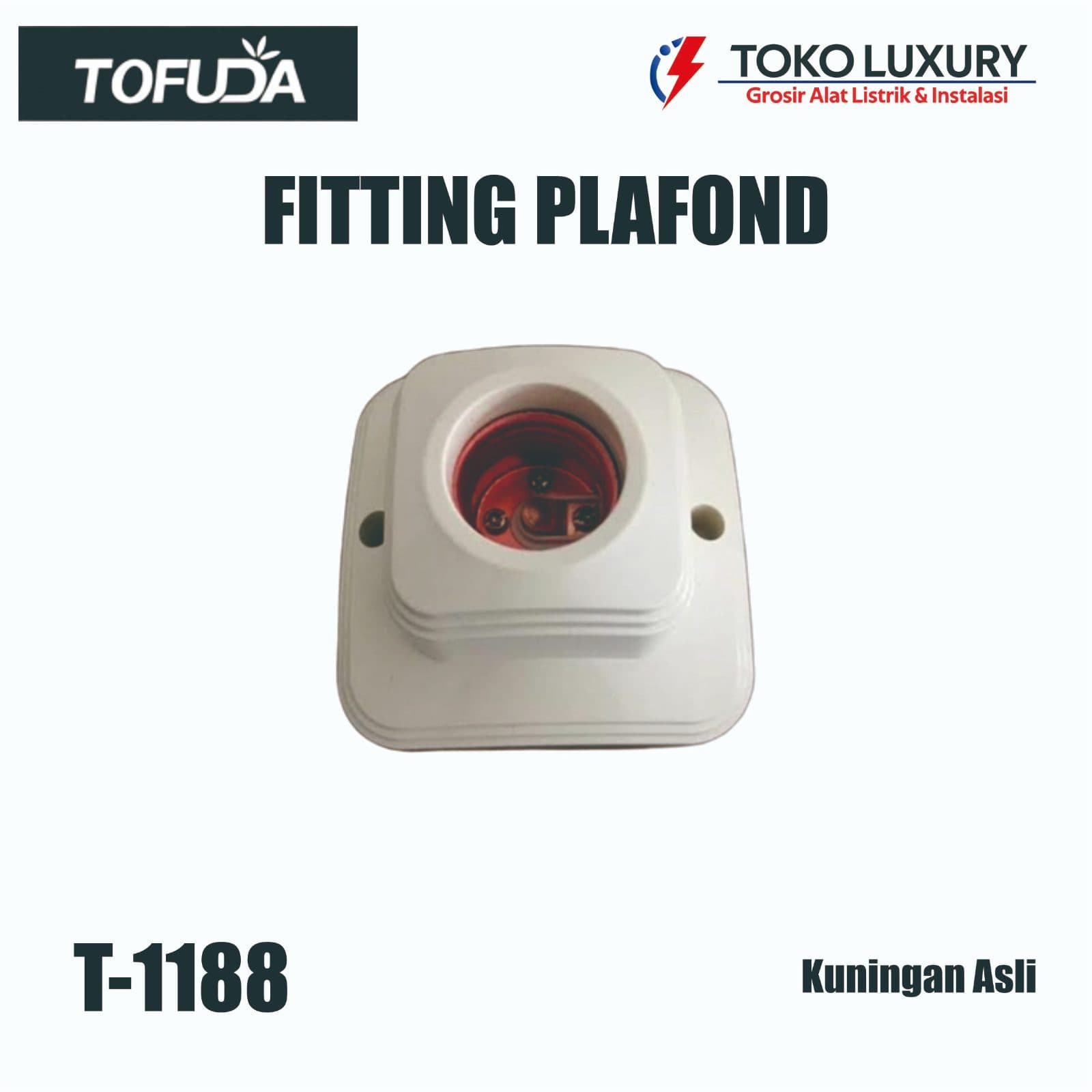 Fitting Plafond Tofuda